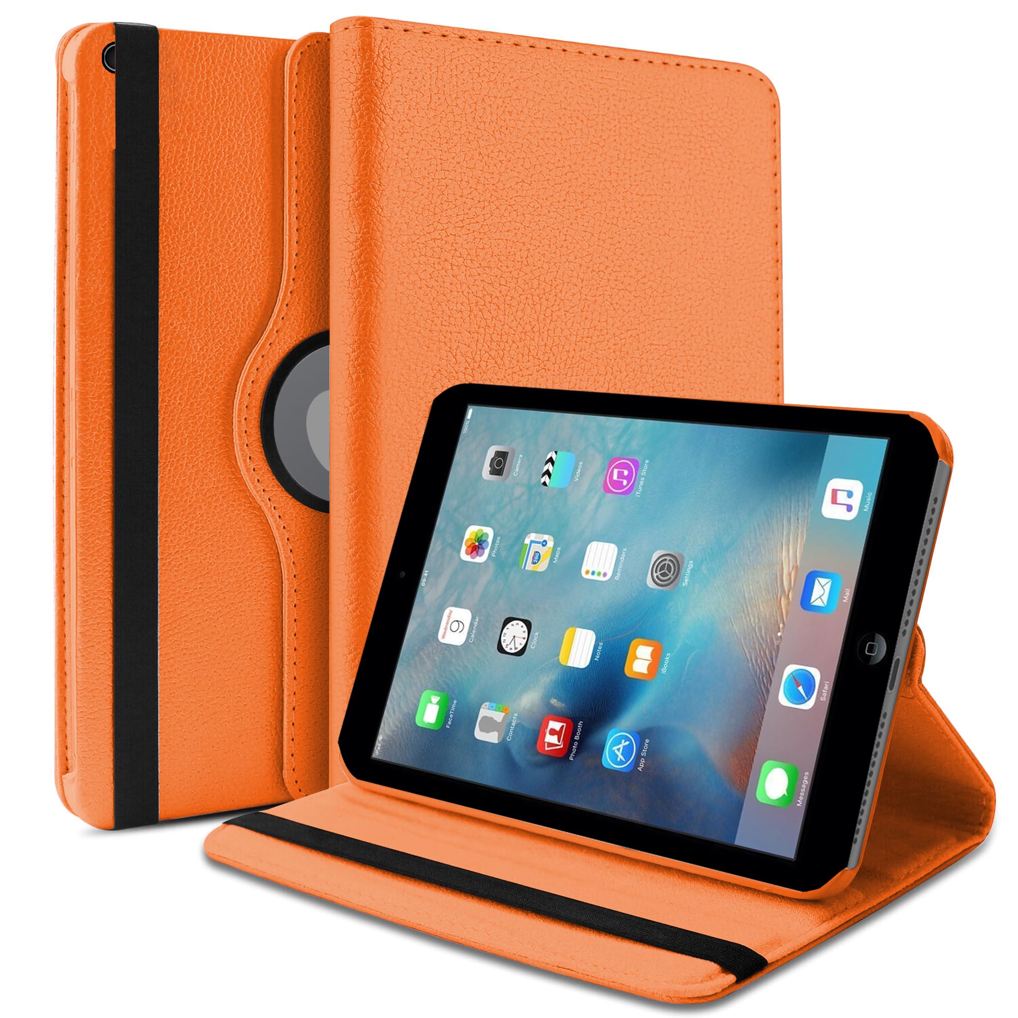 TGK Rotating Cover for iPad Air 1 2013 9.7 Inch [ Air 1st Gen ] - Orange (B01AQTU4DM) Amazon Price History, Amazon Price Tracker