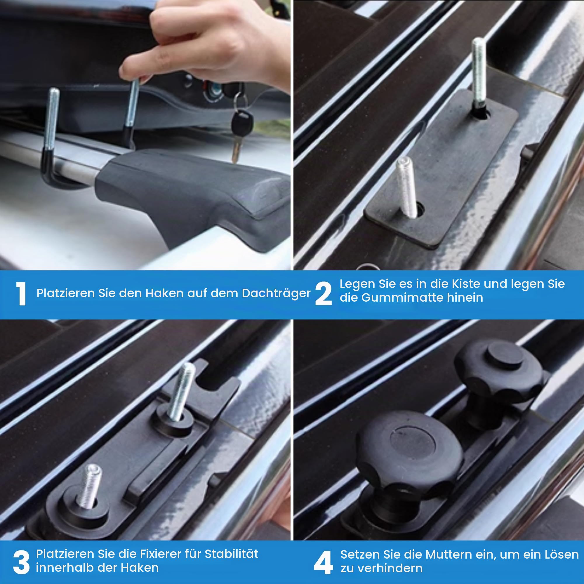 Dachbox fur EIN Auto 600L, Autogepäckträger, Autotruhe, Autokofferraum, Universeller Fahrzeugdachträger, Gepäckträgertasche, Kofferr