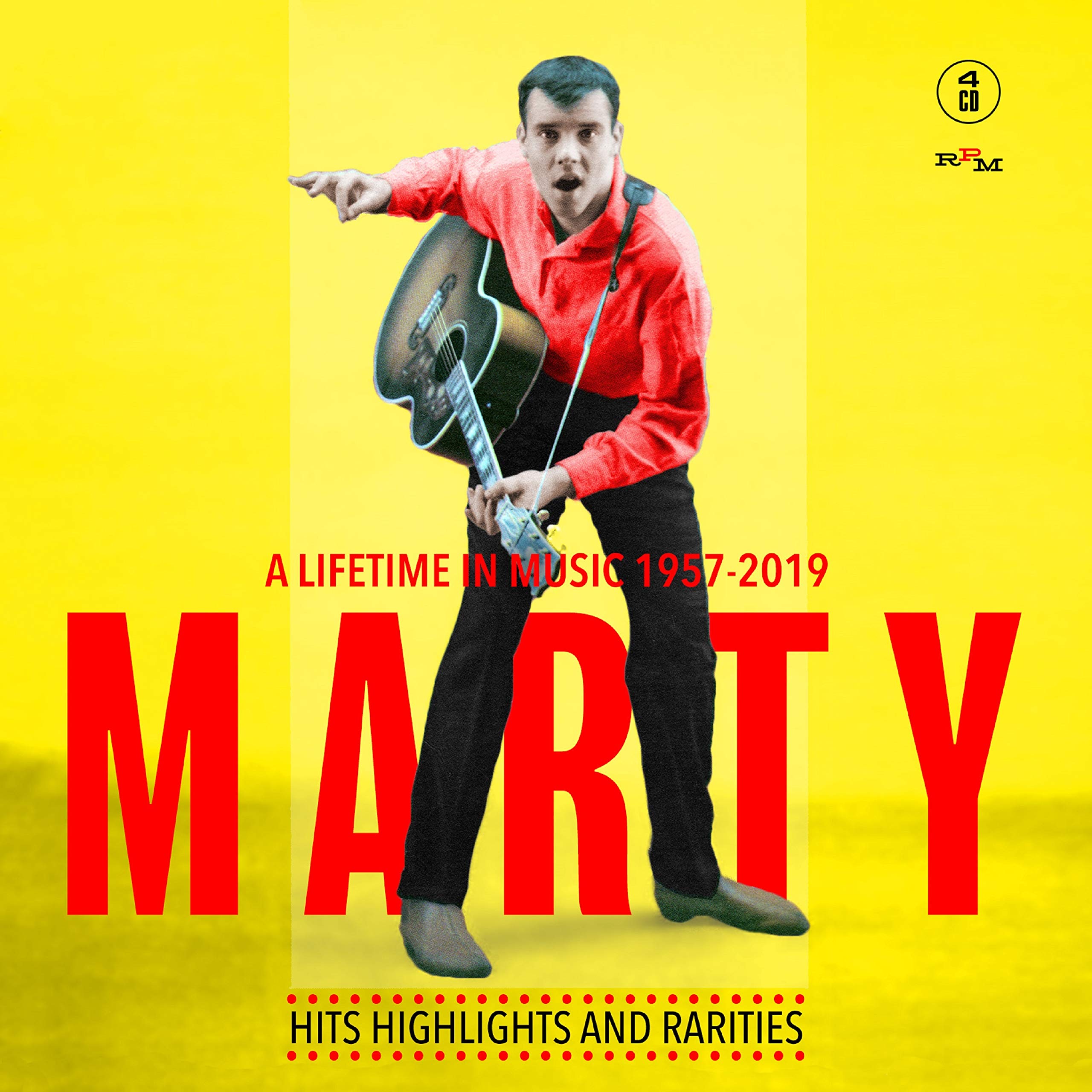 Marty Wilde: Marty - A Lifetime In Music 1957-2019, 4CD Boxset