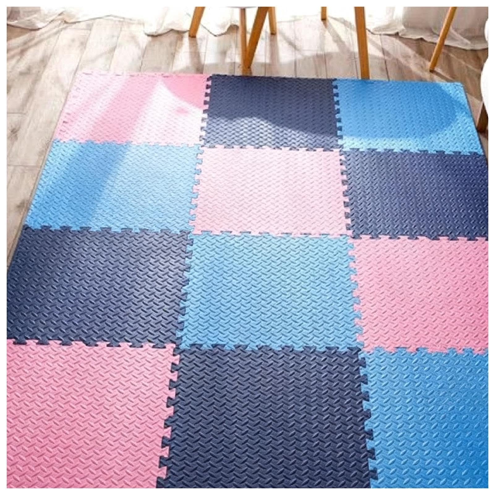 Tapis de Verrouillage Durable de Puzzle de carrelages protecteurs de Mousse