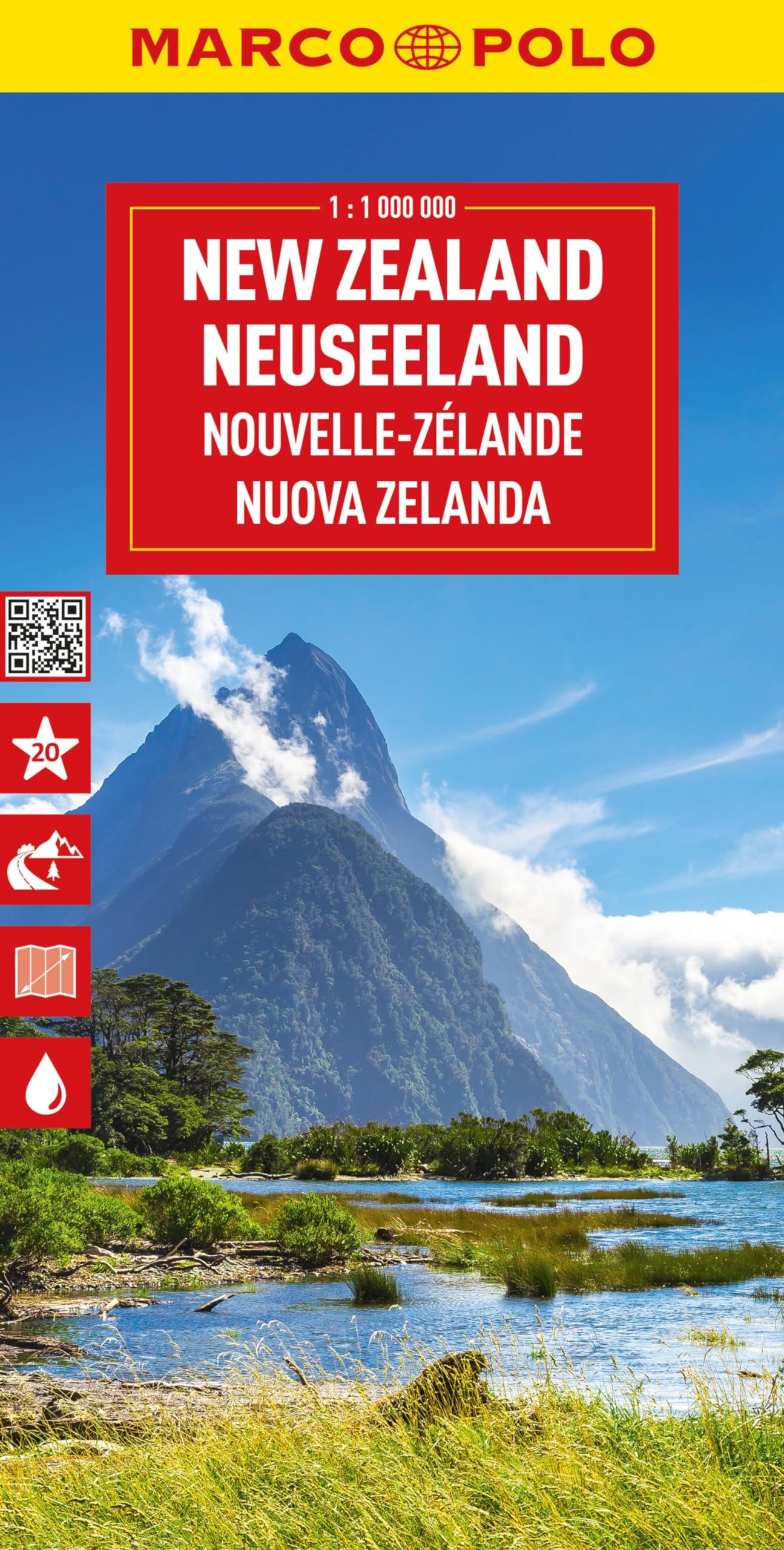 New Zealand Marco Polo Map: Marco Polo Highlights (Marco Polo Maps)
