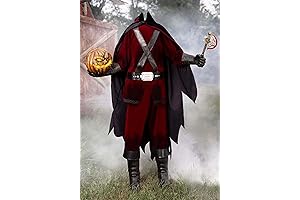 Fun Costumes Halloween Life Size Headless Horseman Decoration, Animated Halloween Decor