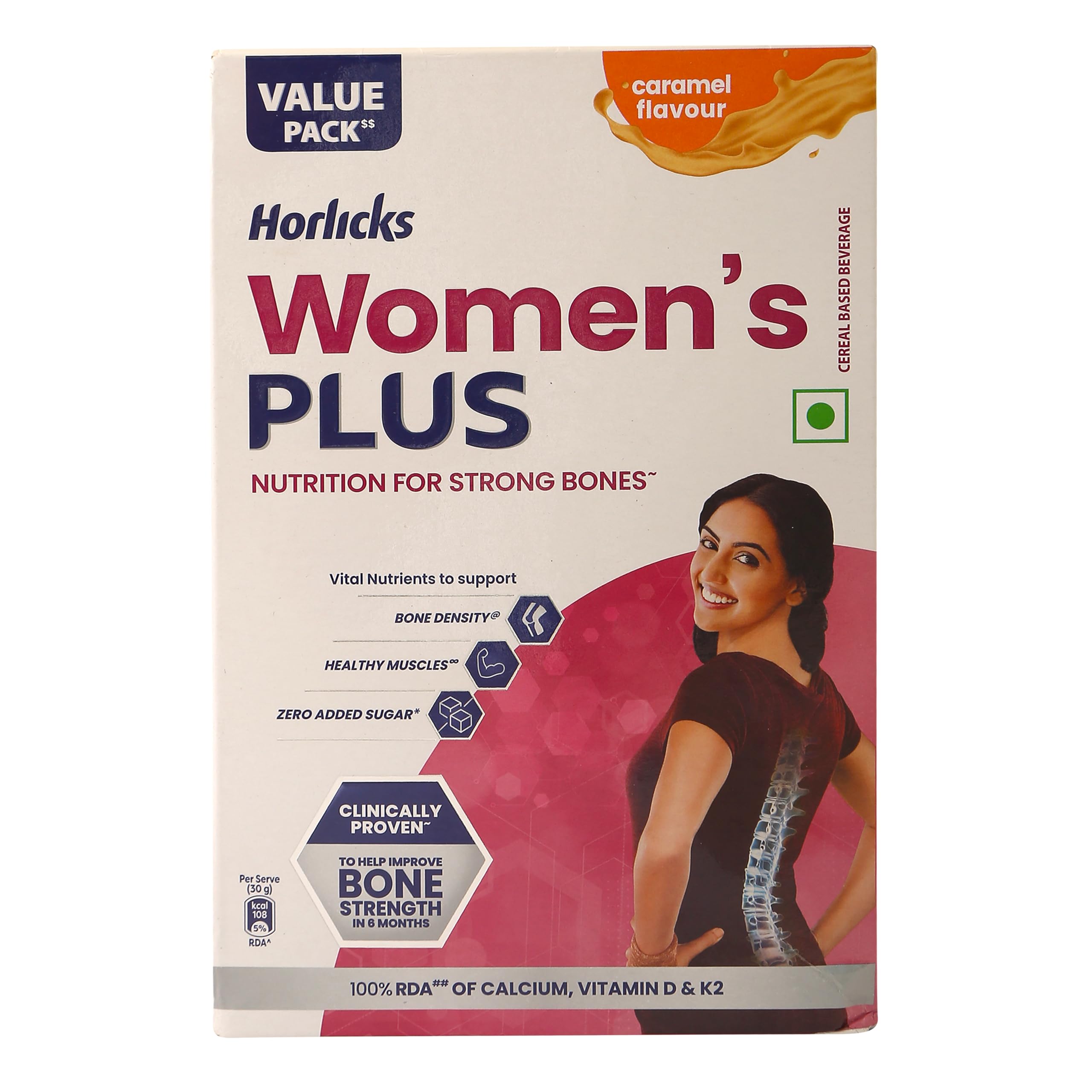 Horlicks Womens Plus Health Drink - 750g Box (Caramel)-image-39