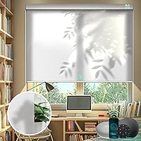 Vista 18 de Yoolax Persianas Motorizadas con Control Remoto, Persianas Inteligentes de Filtrado de Luz que Funcionan con Alexa Google Home, Cortinas Enrollables