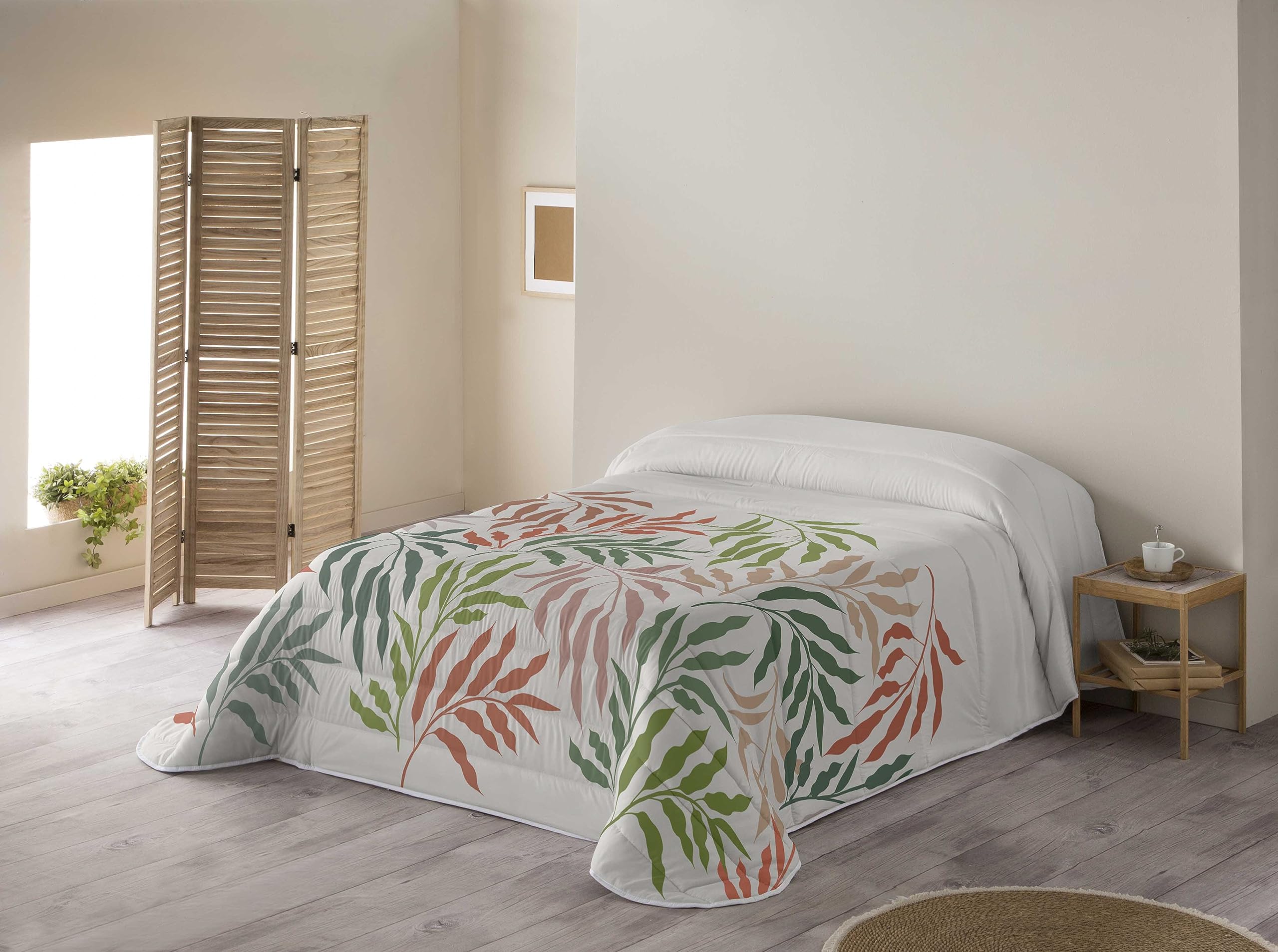 NATURALS Edredón nórdico Estampado Cama 150, edredón 300 Gramos 250x260, TIYI