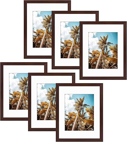 Vista 112 de Frametory, Portarretratos negro de 16 x 20 pulgadas, para fotos de 11 x 14 pulgadas con paspartú, molduras anchas (16 x 20 pulgadas, negro)