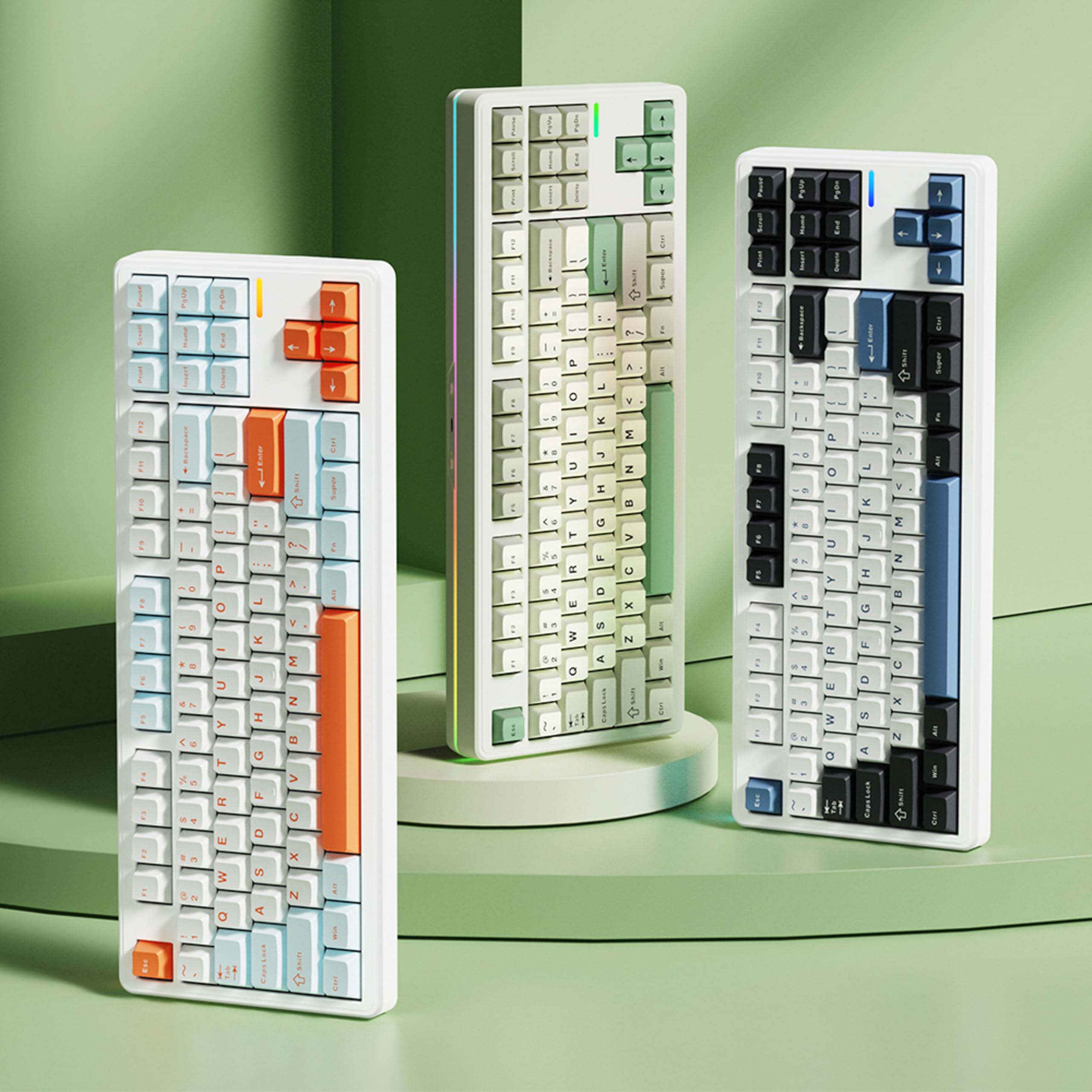 Amazon | SmackApe Impact 80 メカニカルキーボード 3WAY接続 無線
