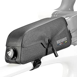 Lixada Fahrrad Oberrohrtasche 1L – Wasserdicht, Mit Magnetklappe, Für Mountainbike & Rennrad