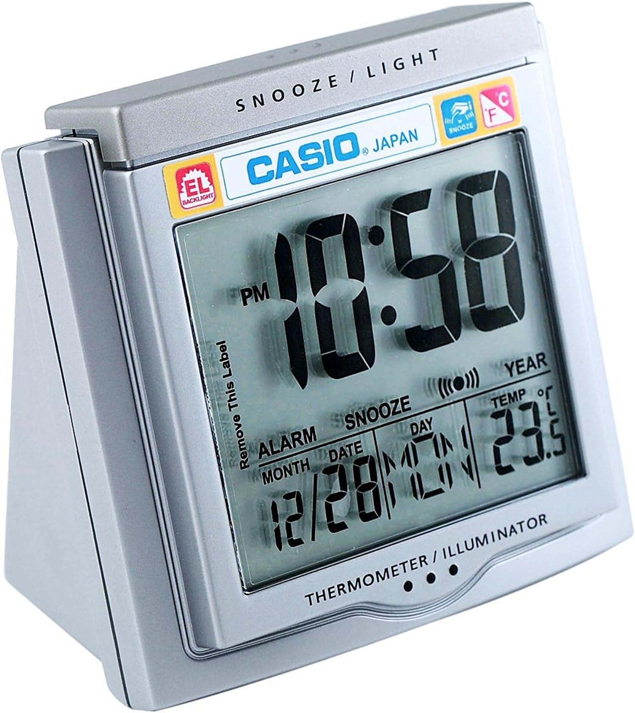 Casio DQ-750-8ER Wake Up Timer, Silver