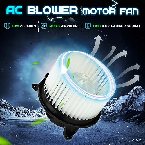 Miniatura 2 de El ventilador del motor del ventilador del calentador de CA reemplaza 6L1Z-19805-B 615-00642 para Ford Expedition 2003-2006Ford F-1502003-2006