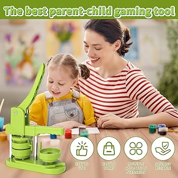 Amazon.co.jp: バッジメーカーマシン バッジボンプレス 58mm