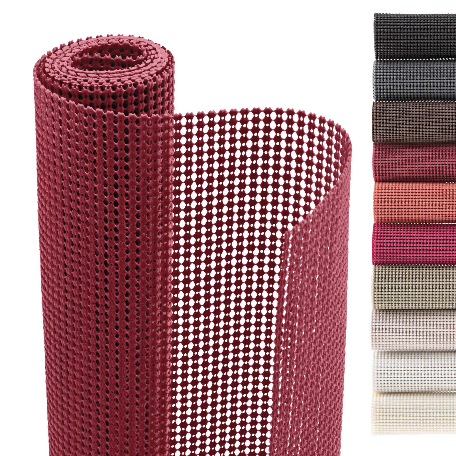 DAZZ Grip Classic Shelf Liner, Chili Pepper, 18" x 5'