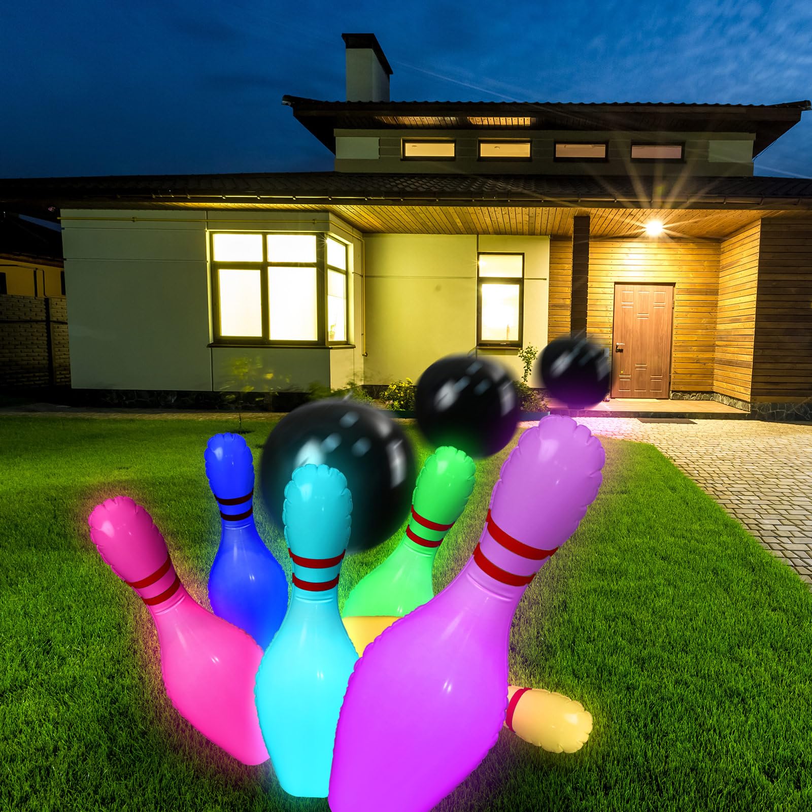 Amazon.co.jp: Poen 7個 クリスマス ジャイアント インフレータブル