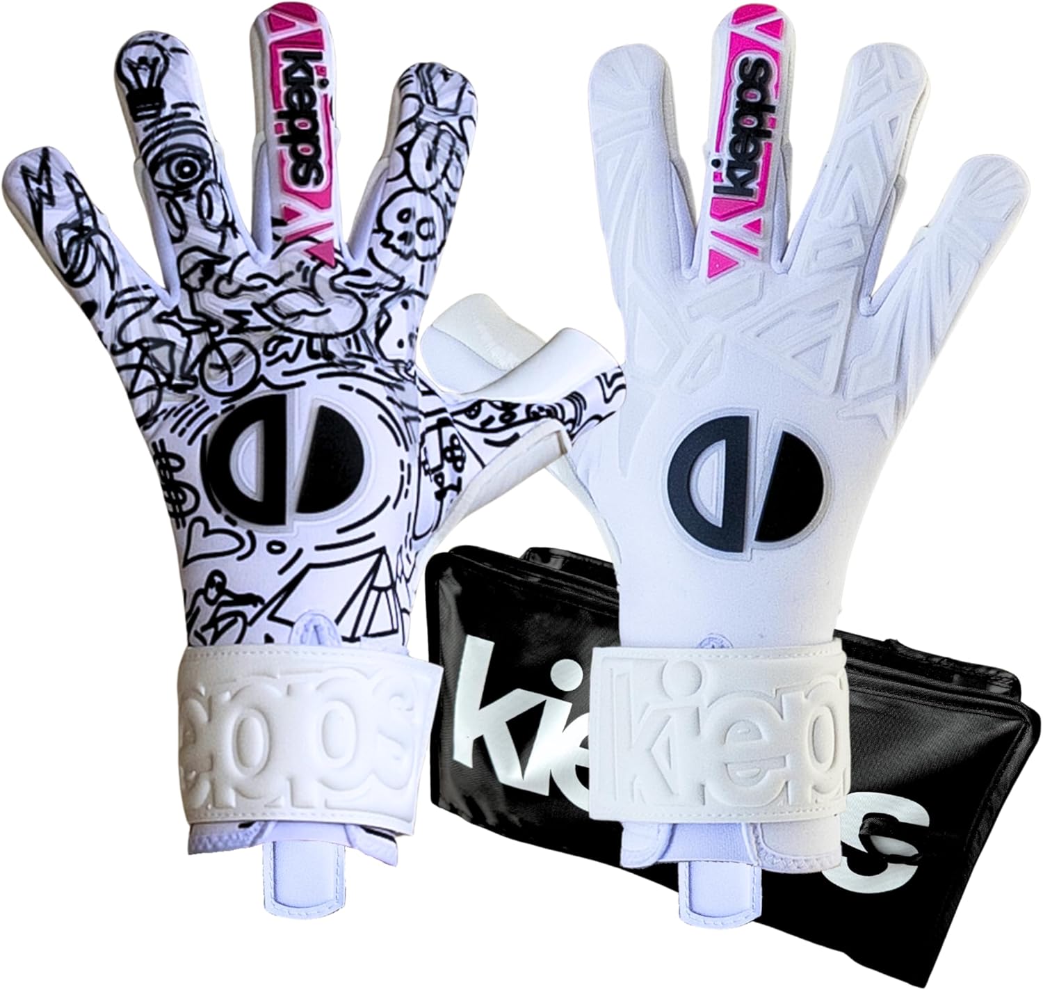 Aerolite Pro Soccer Goalie Gloves Adult - Best Grip for Wet or Dry ...