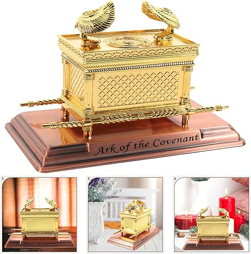 Miniatura 5 de Arca de Israel Decoración de mesa Arca de Navidad Decoración Religión Iglesia Ornamento Blanco Decoraciones Religiosas Navidad Ornamento Escritorio