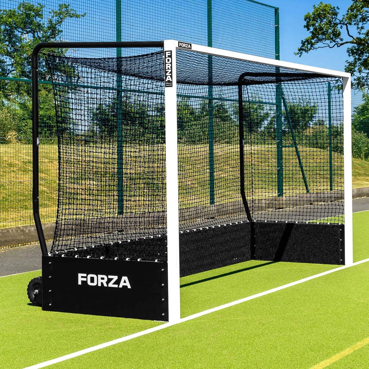 FORZA Championship Field Hockey Goal | FIH Regulation Size Hockey Goals - Suitable for Professional Matches