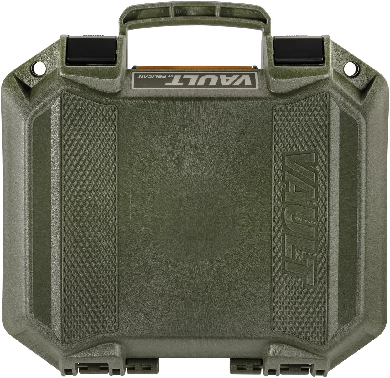 Pelican Vault - V100 Multi-Purpose Hard Case with Foam for Camera, Drone, Equipment, Electronics, Sportman's Pistol Case, and Gear (OD Green)