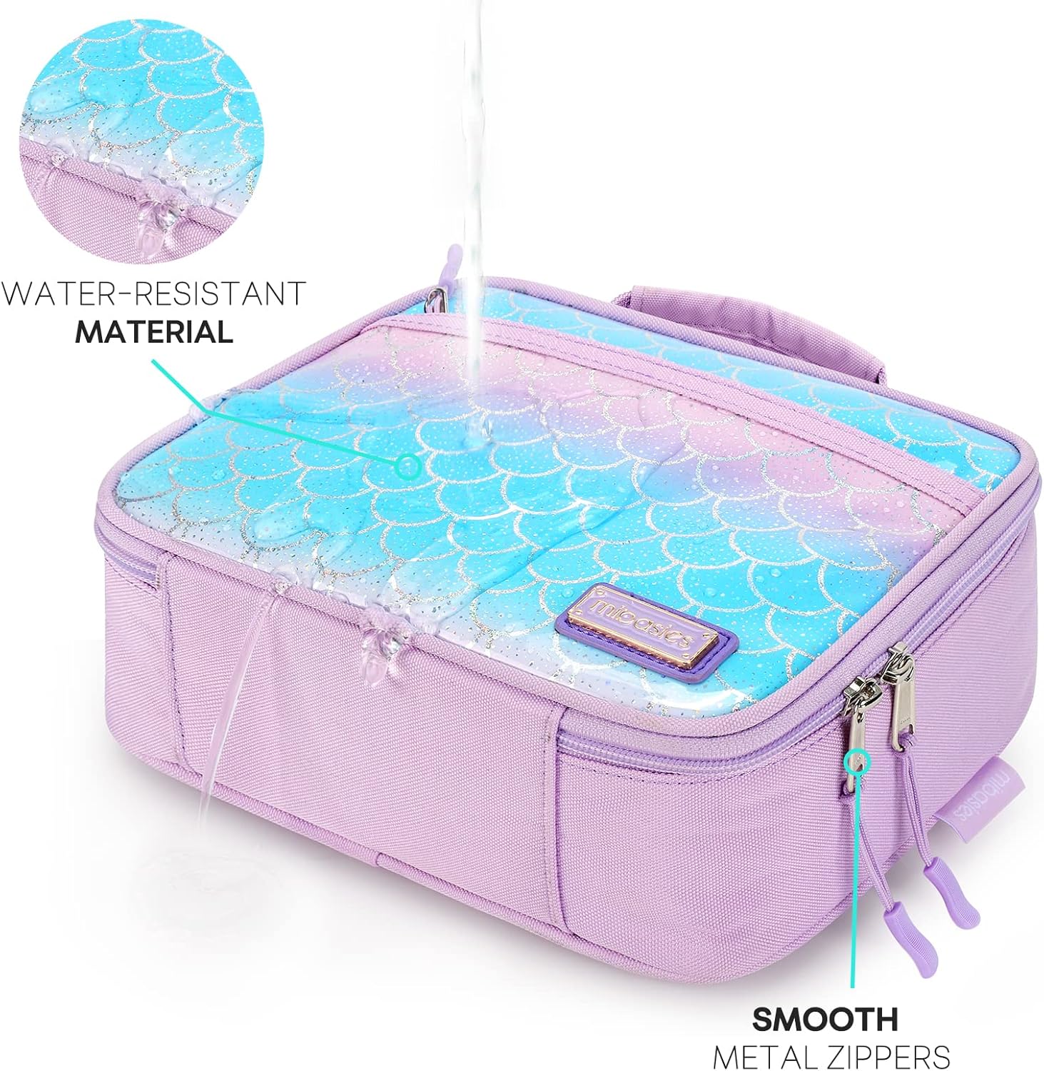 Lonchera De Tren Para Niños, Pequeñas Bolsas De Almuerzo Aisladas Lonchera Reutilizable Kawaii Para Ninos Lonchera Amarilla Congelable Para El