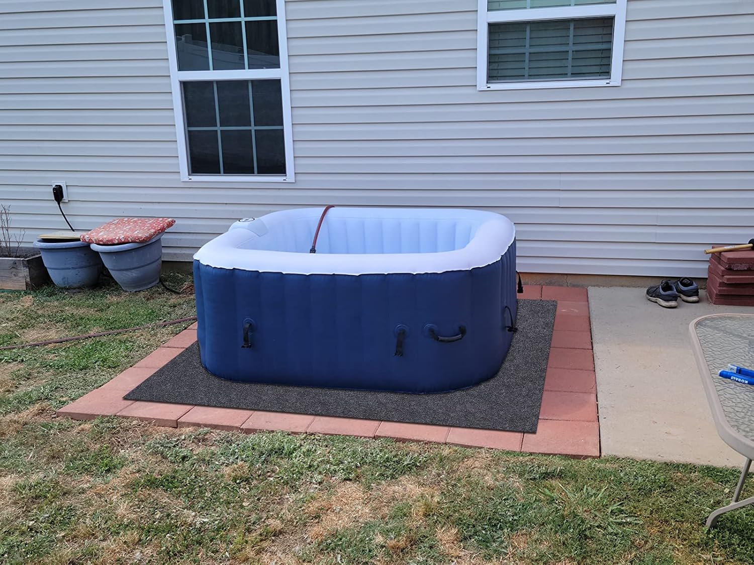 Drekan Hot Tubs Mats, Protective Flooring Under Household