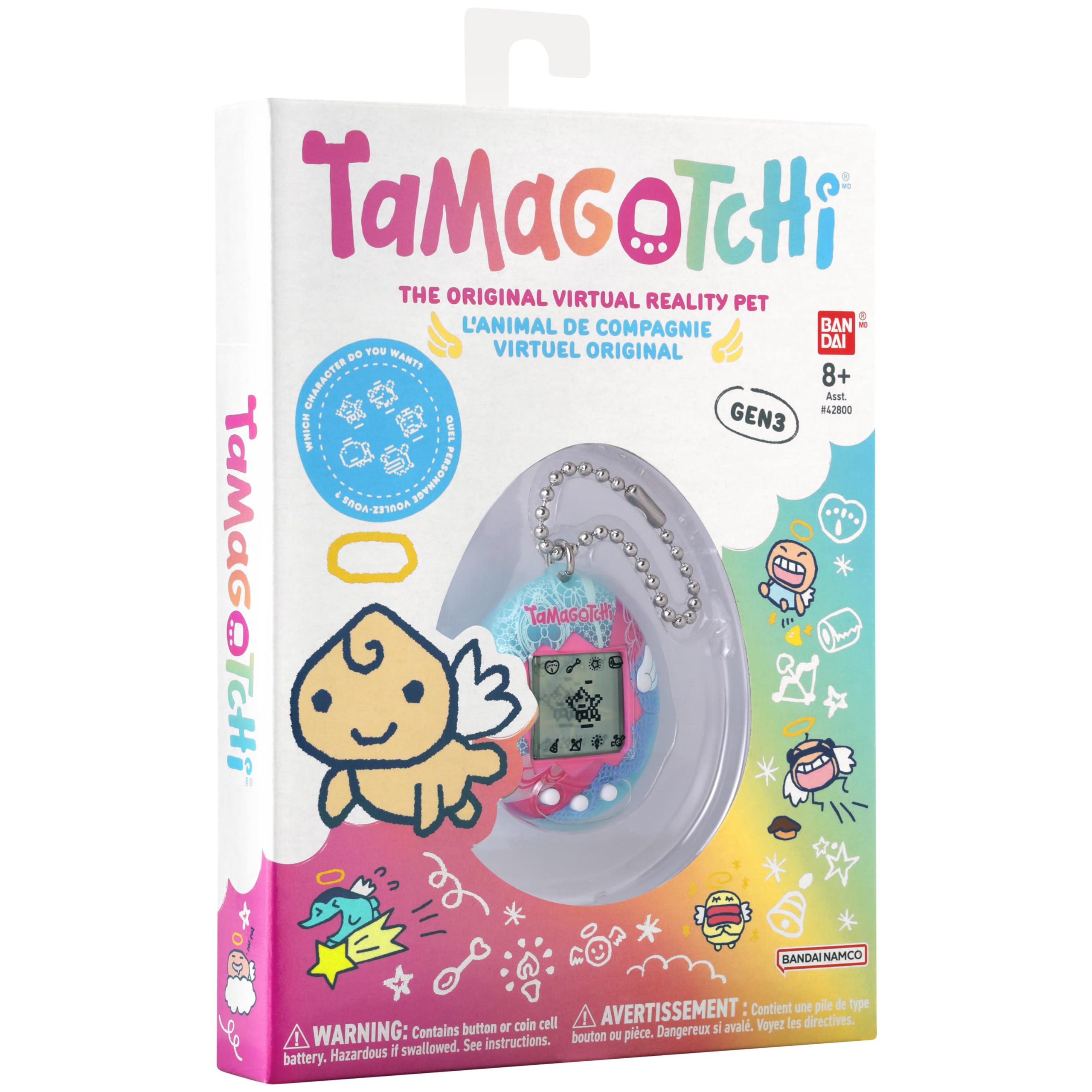 Amazon.com: Tamagotchi Original - Angel Lace : Everything Else
