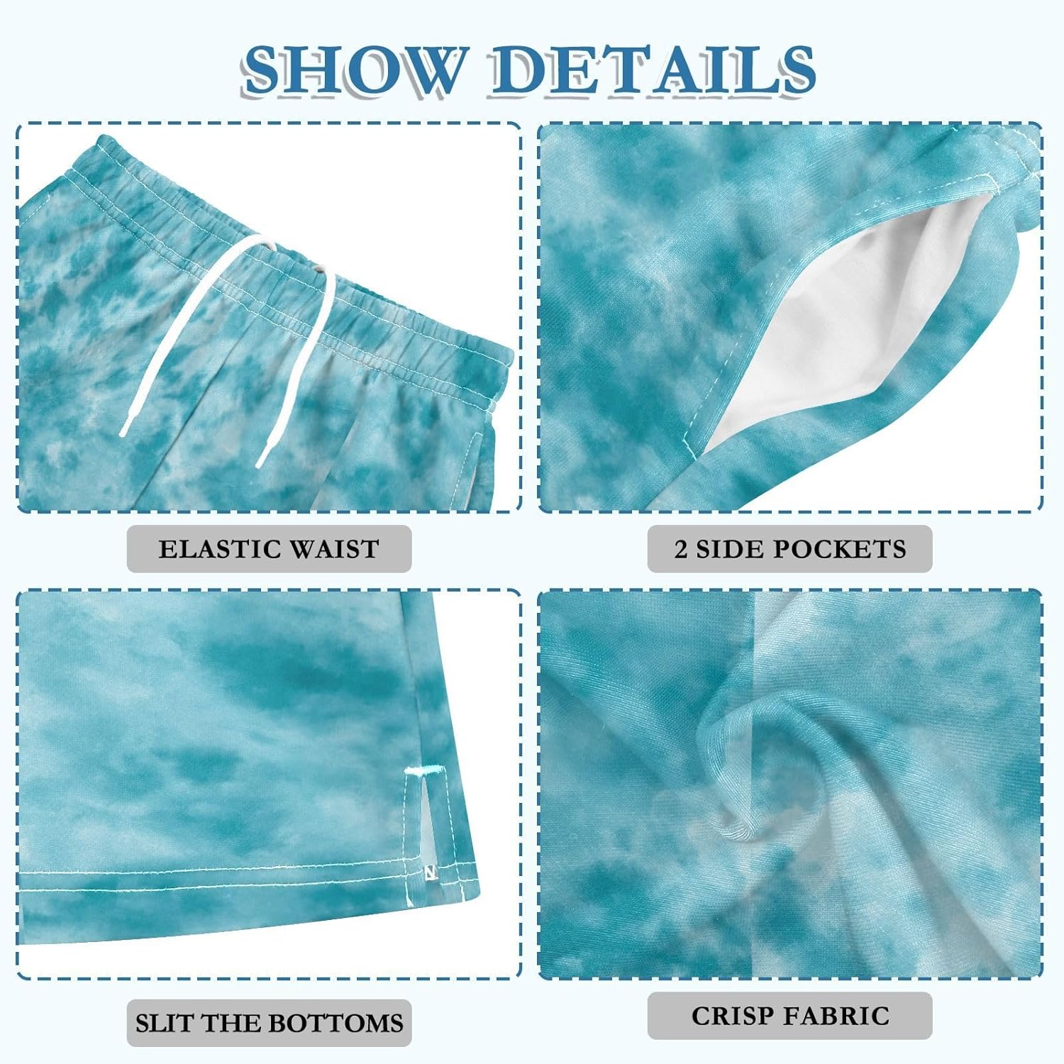 Boys Casual Shorts Athletic Basketball Shorts Funny Kids Gym Shorts with Pocket for Outdoor Activity 7-15 Years - Image 6