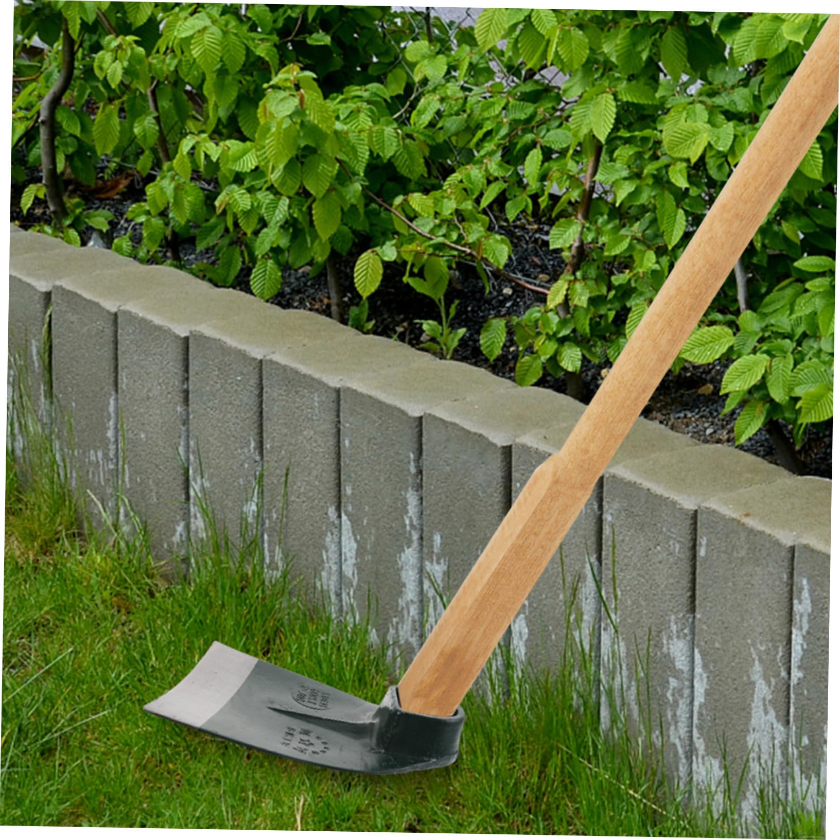BESTonZON Robuster Gartenhackenkopf aus Edelstahl Handlicher Kleiner Hacken für Unkraut Jäten Boden Lockern und Pflanzen Umsetzen Vielseitiges Gartengerät für Beete Gärten Höfe und