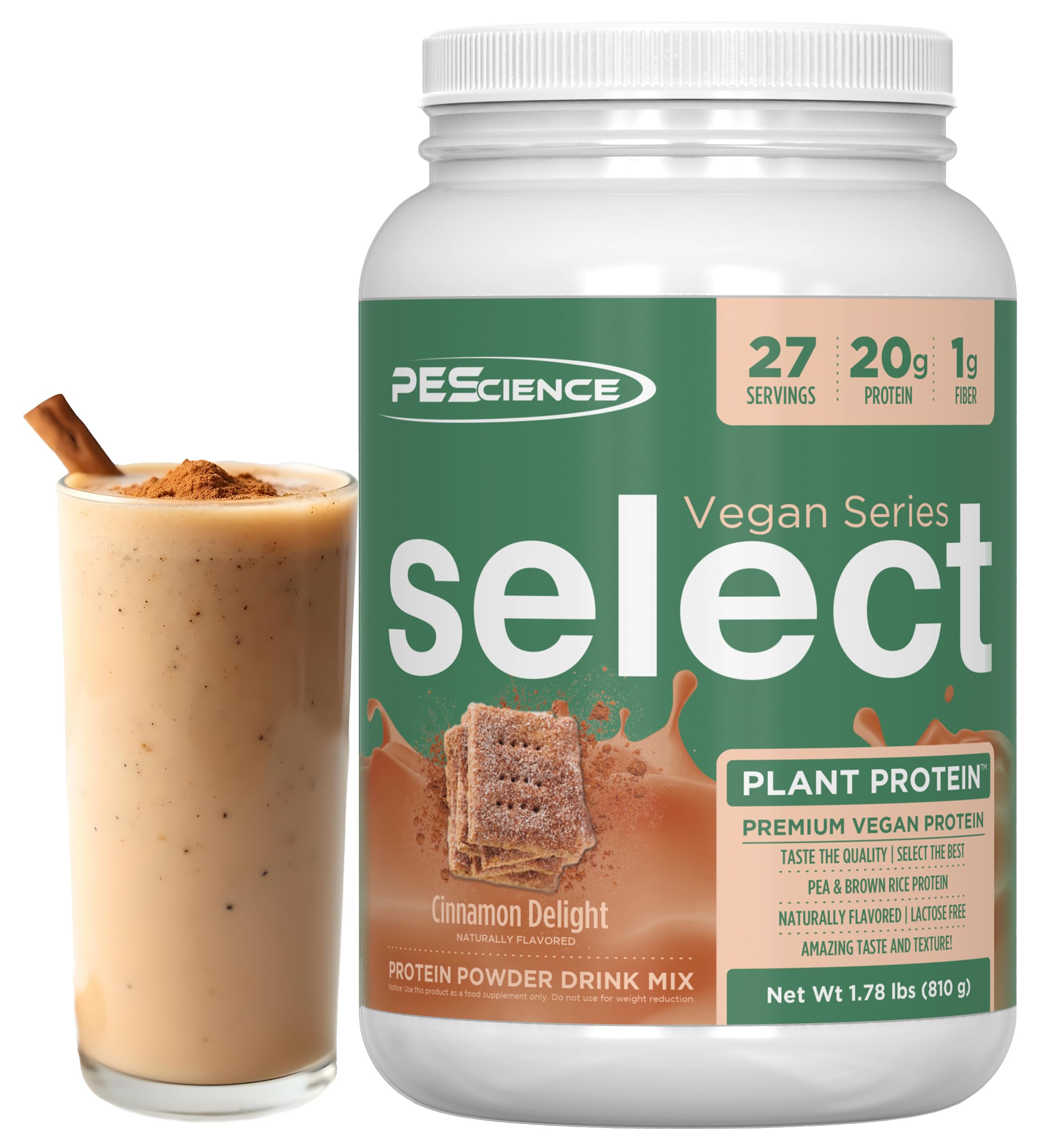 Amazon.com: PEScience Select Vegan Protein Powder, Plant Based