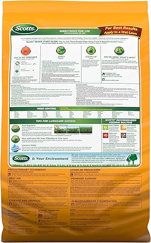 Miniatura 26 de Scotts VB02157 Turf Builder Winterguard - Fertilizador de césped para otoño, contra maleza 3-5,000 Winterguard, 5,000 pies cuadrados