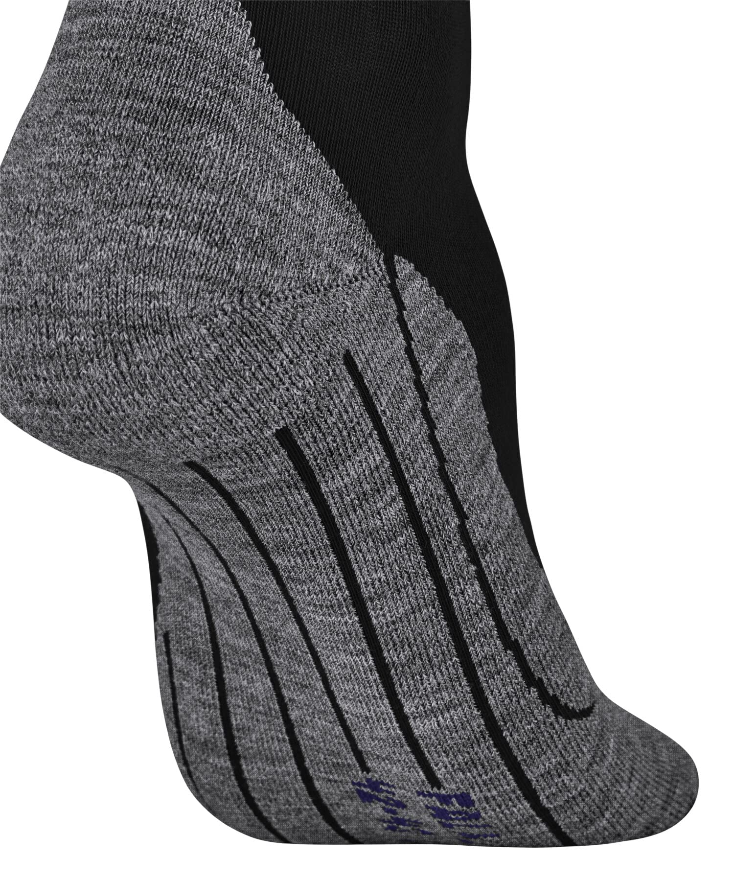 FALKE uomo TK5 Cool Short calzini da escursionismo imbottitura leggera anti-vesciche calze da trekking sottili rinfrescanti vegan traspiranti asciugatura rapida lyocell filo funzionale 1 paio