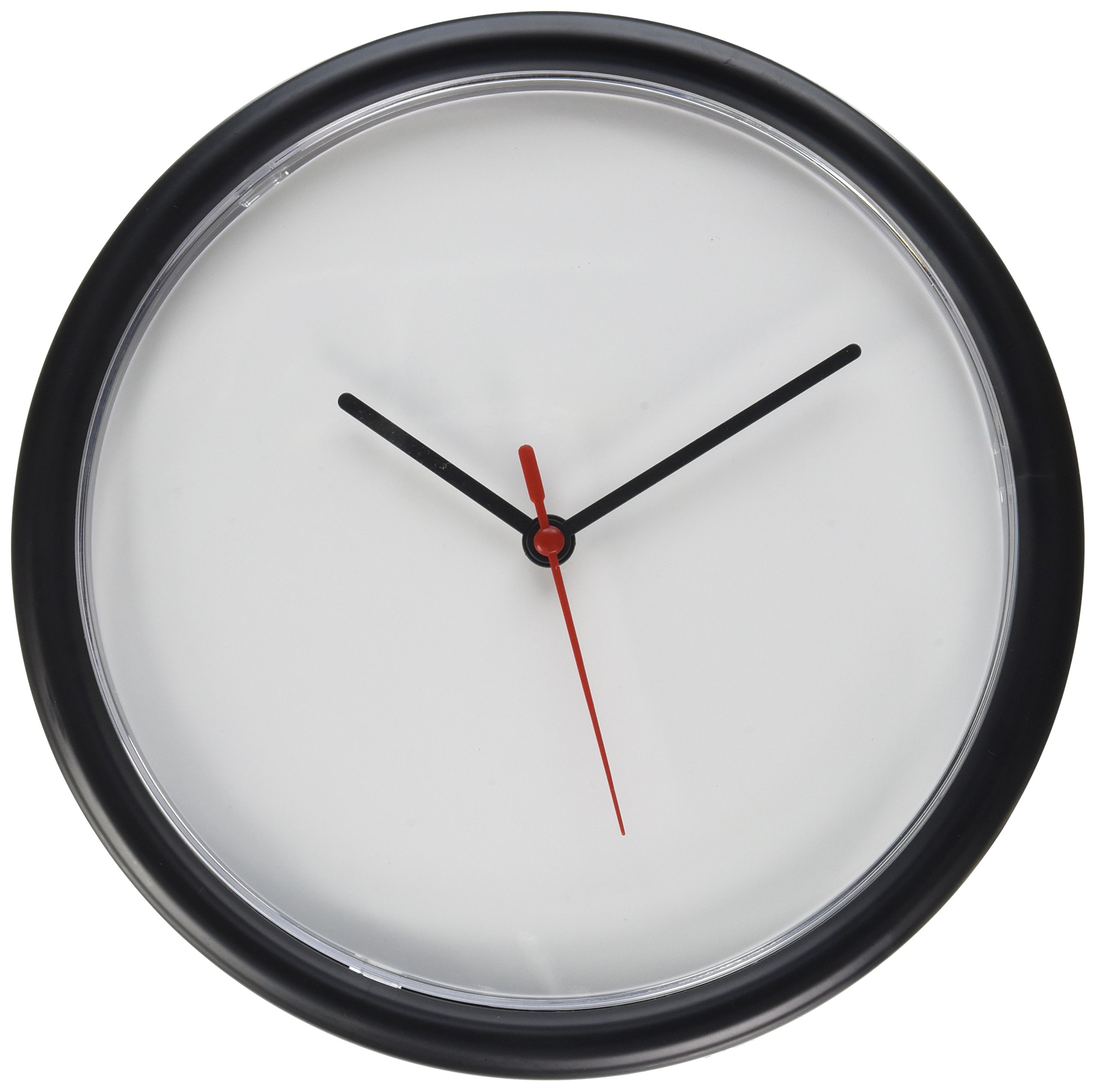 Neil Enterprises Inc.Snapins Snap Together Round Design Your Own Clock Kit, 8.5" Size, 1.25" Height, 10.25" Width, 10.25" Length, Black