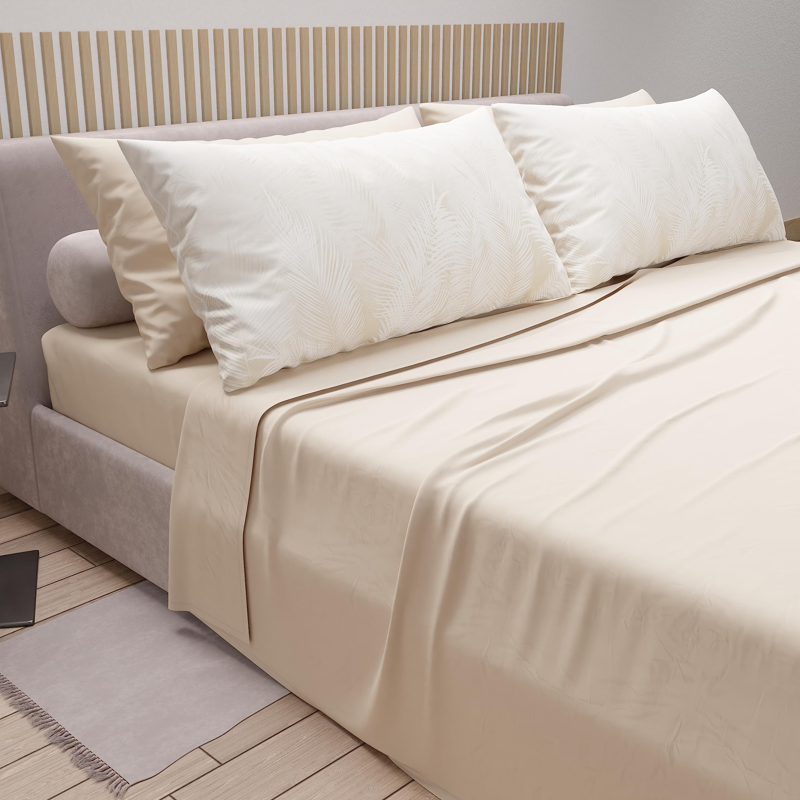 PETTI Artigiani Italiani, Double Bed Sheets in Cotton with Pillowcases in Digital Print - Image 2