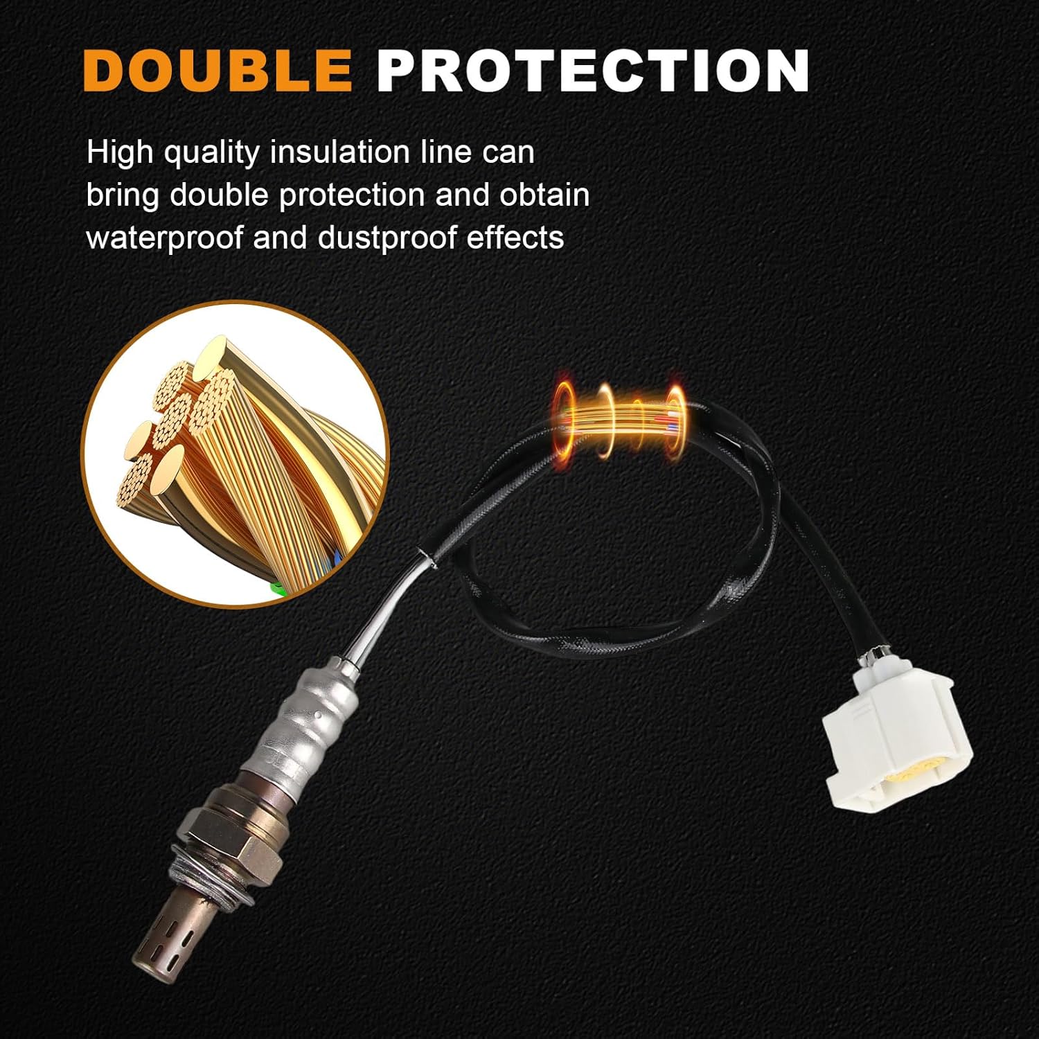 234-4545 Oxygen O2 Sensor Compatible with Dodge Challenger Durango Charger Journey Ram 1500 2500 3500 Town & Country 2.0L 2.4L 3.6L 5.7L 6.2L 6.4L Oxygen Sensor 2pcs