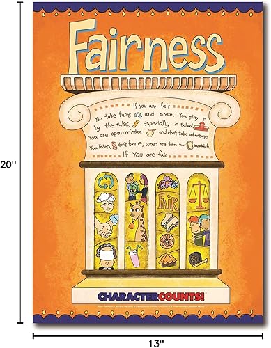 Miniatura 9 de CHARACTER COUNTS! Pósteres vibrantes de Six Pillars (3 juegos de 6)