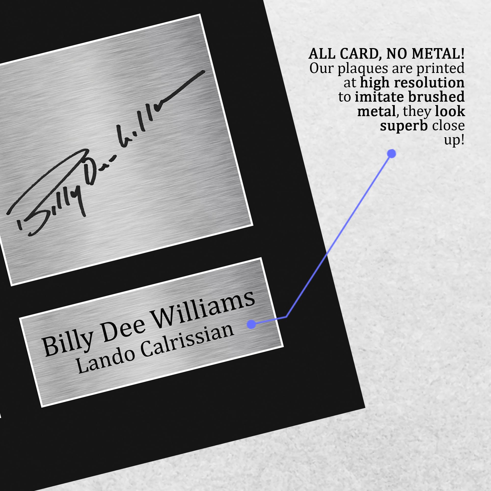 Amazon.com: HWC Trading Billy Dee Williams Gifts Signed
