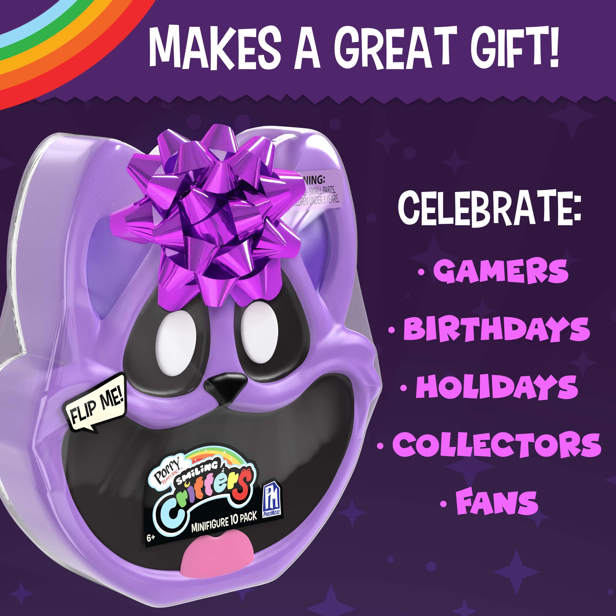 Amazon.com: Poppy Playtime - CatNap Smiling Critters Minifigure 10