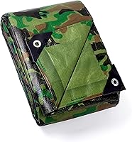 Vista 16 de GUARD SHIELD - Lona de camuflaje de 12 x 16 pies, cubierta de lona, de polietileno, impermeable y multiuso de 6 mil