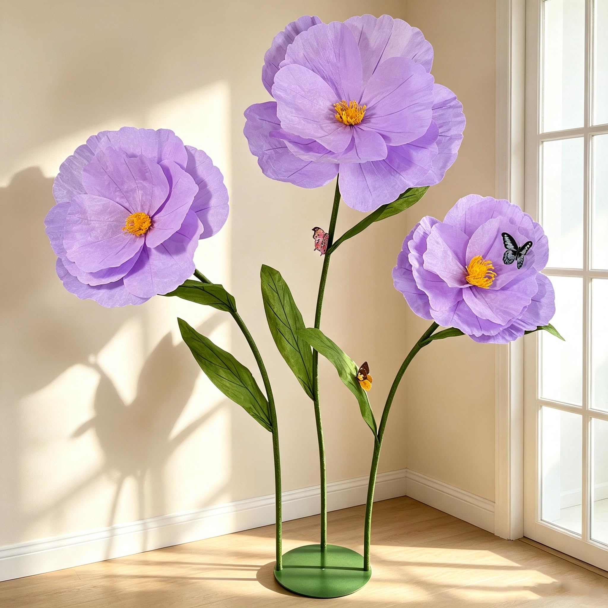 Photo 1 of PUIBTOIV 5.8 Ft Giant Artificial Flower with Stand