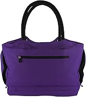 Vista 1 de Bolsa de viaje antirrobo con bloqueo Gen 2 con compartimento aislado, Puerto Rico Púrpura