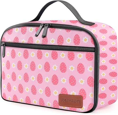 Miniatura 8 de Caja de almuerzo para niños, bolsa de almuerzo aislada para mujeres y hombres, contenedores de almuerzo reutilizables y bonitos para niños y niñas,