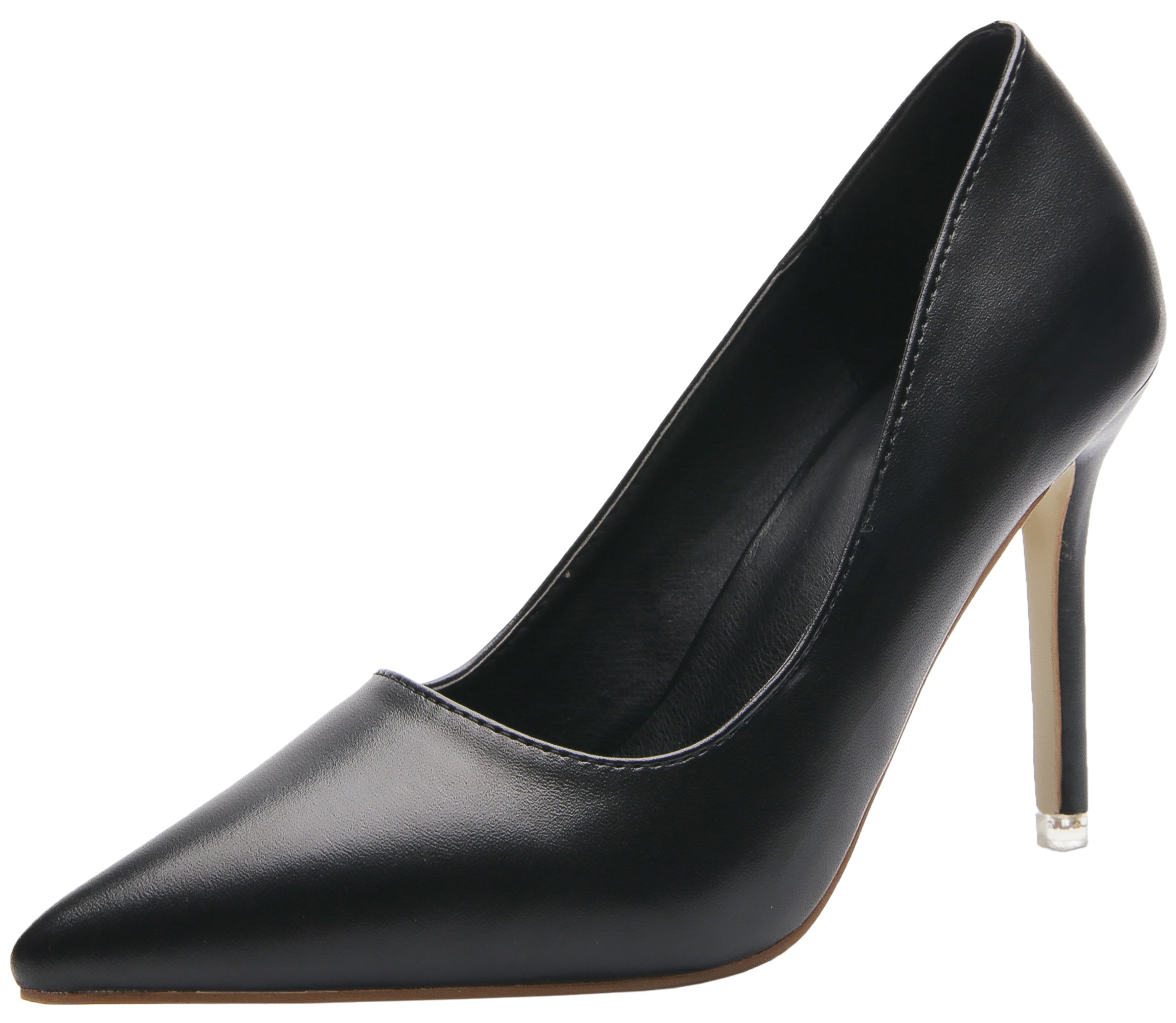 BIGTREE High Heel Pointed Toe Shoes Women Smooth Work Stiletto Party Pumps