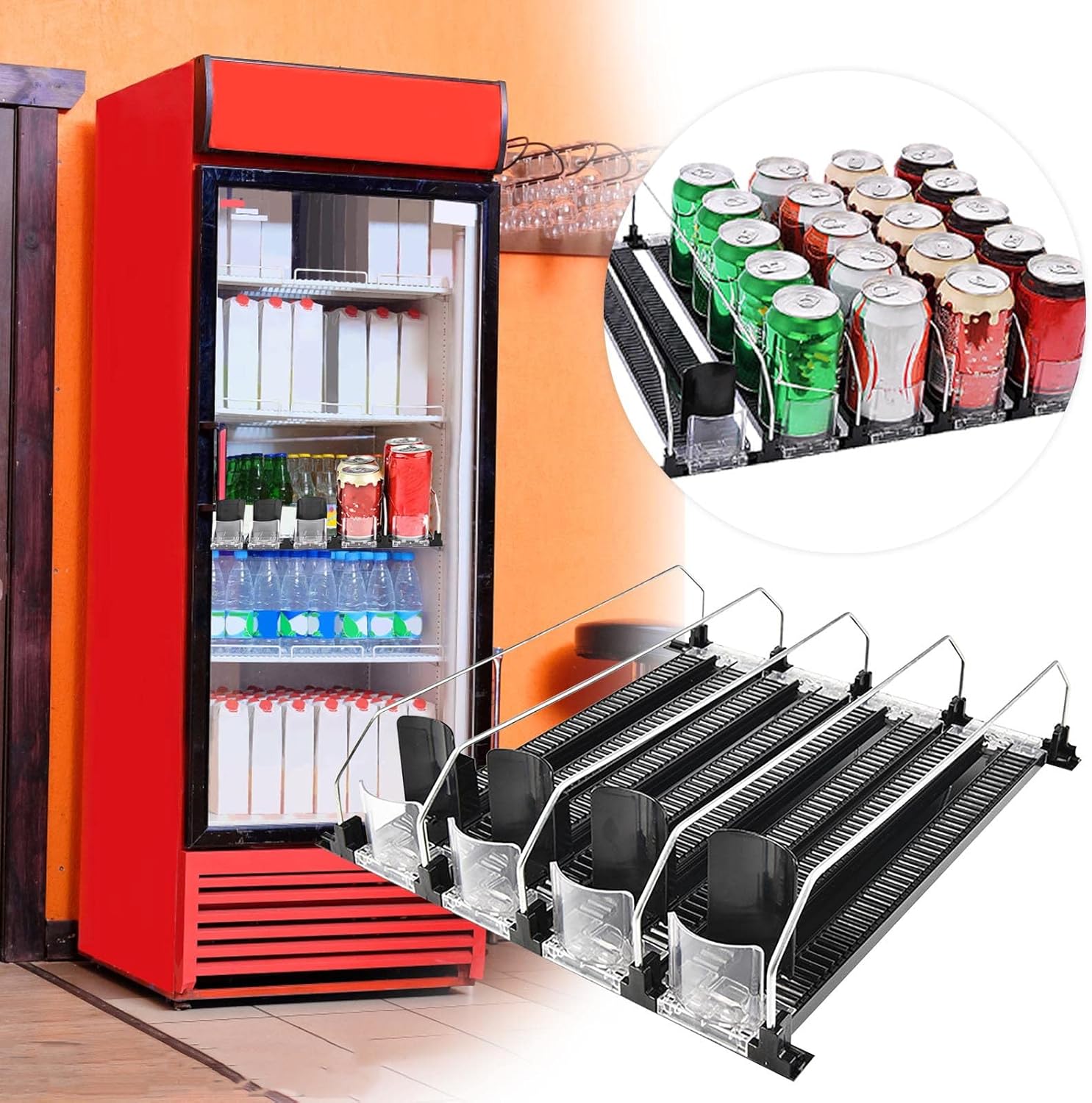 Can Dispenser for Refrigerator, Supermarket Freezer