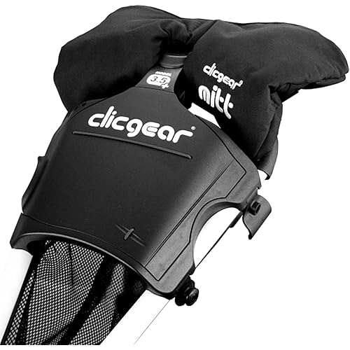 Clicgear Men's Cgm001 push cart mitts, Black, One Size UK