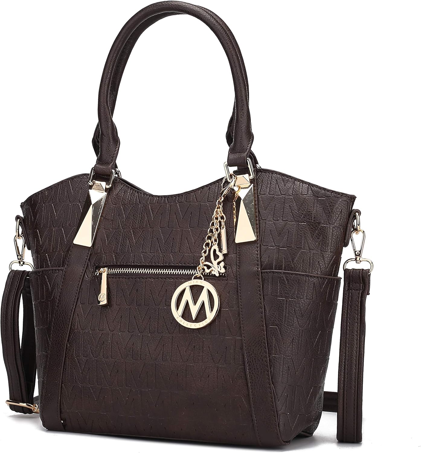 MKF Collection Tote Bag for Women Vegan Leather Shoulder Bag  Top-Handle Purse, Ladies Handbag by Mia K