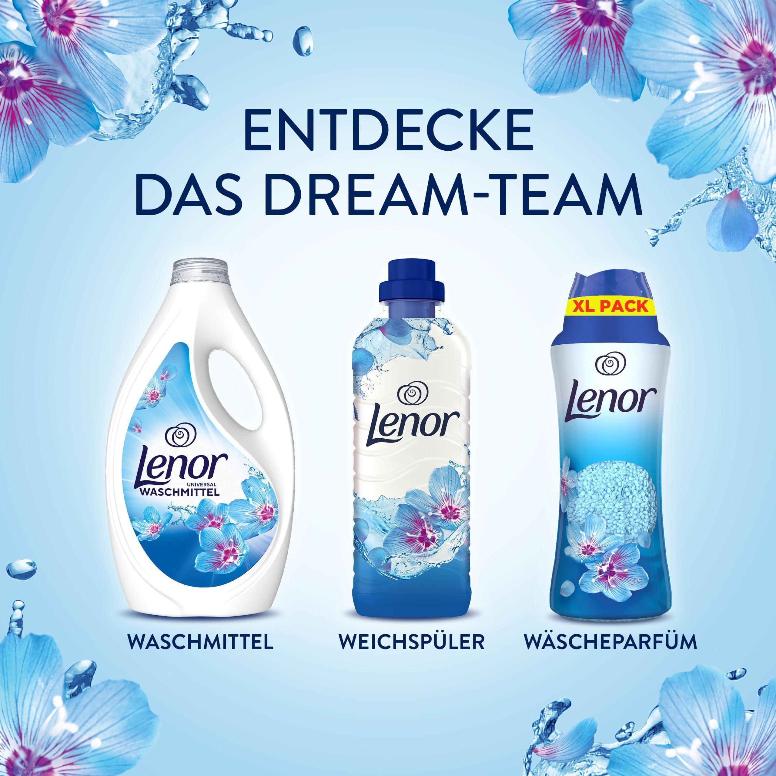 Lenor Wäscheparfüm Aprilfrisch 495g, Non-Stop Frische Für Bis Zu 12 Wochen Im Schrank (Packung mit 2) Drogerie & Körperpflege
