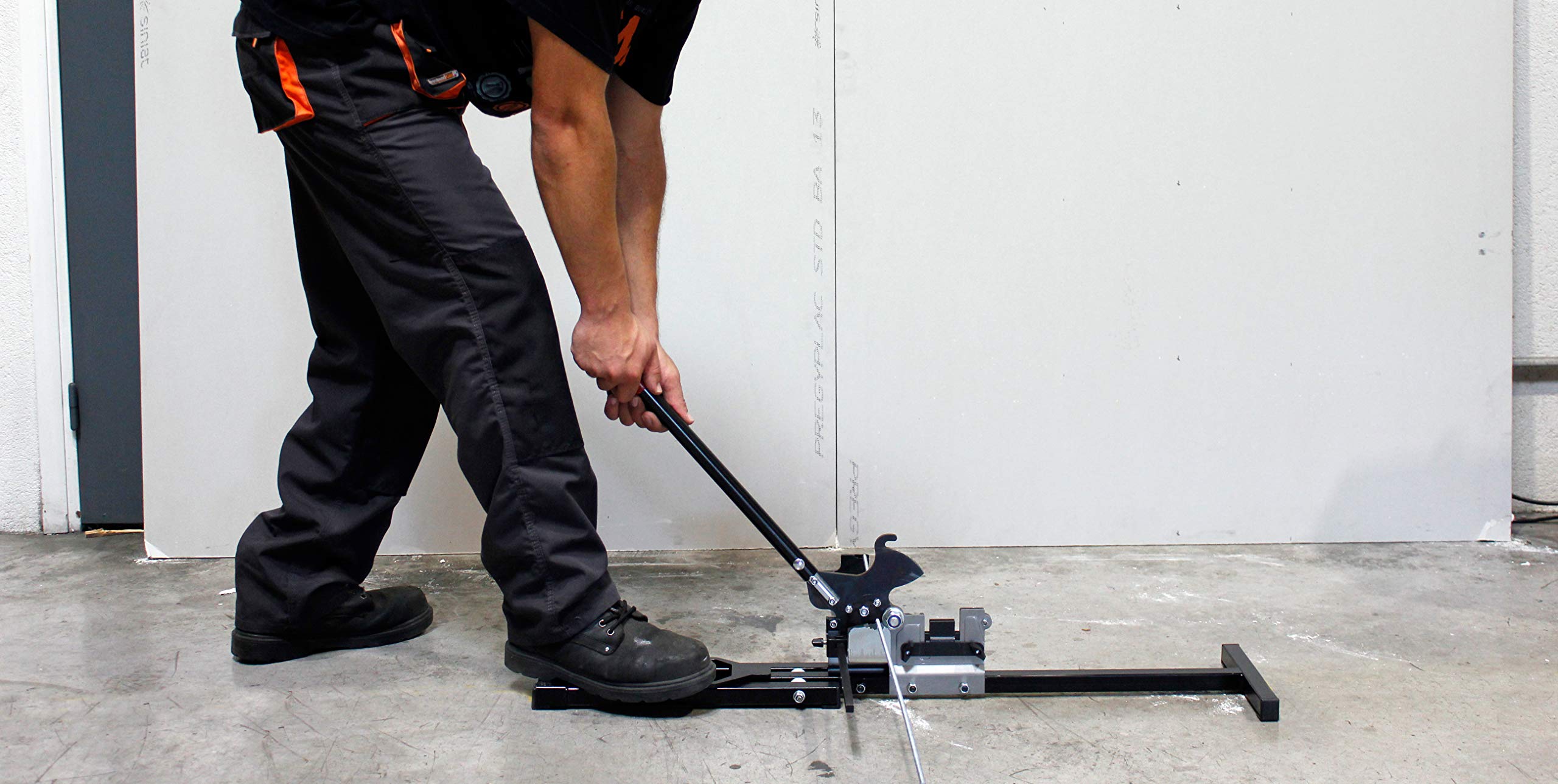 DUOTOP - Guillotine à rails et montants de 48 mm et tiges filetées de 6 mm (M6)