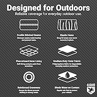 Vista 3 de CarCovers - Funda resistente a la intemperie para SUV, compatible con Volvo 2020 XC40, cubierta para exteriores, con bloqueo de cable de robo