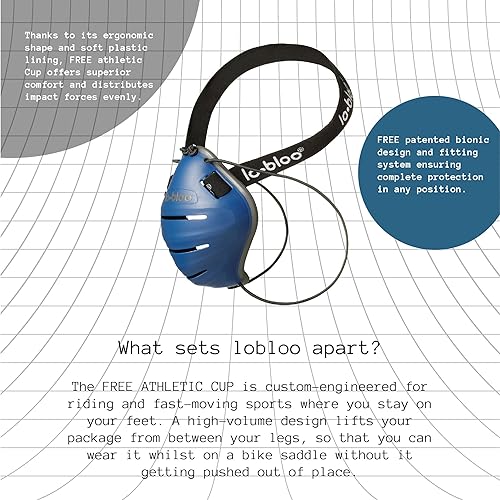 Miniatura 4 de lobloo Copa deportiva patentada para la ingle masculina gratis para actividades verticales como kickboxing, MTB, BMX, cricket, hockey, béisbol,