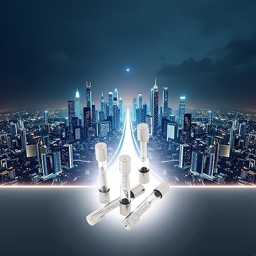 Miniatura 2 de 5 unids 5KV 0.9A protección para horno de microondas Tubo de fusible de alto voltaje 0.236x1.575 in, piezas de repuesto para horno de microondas,