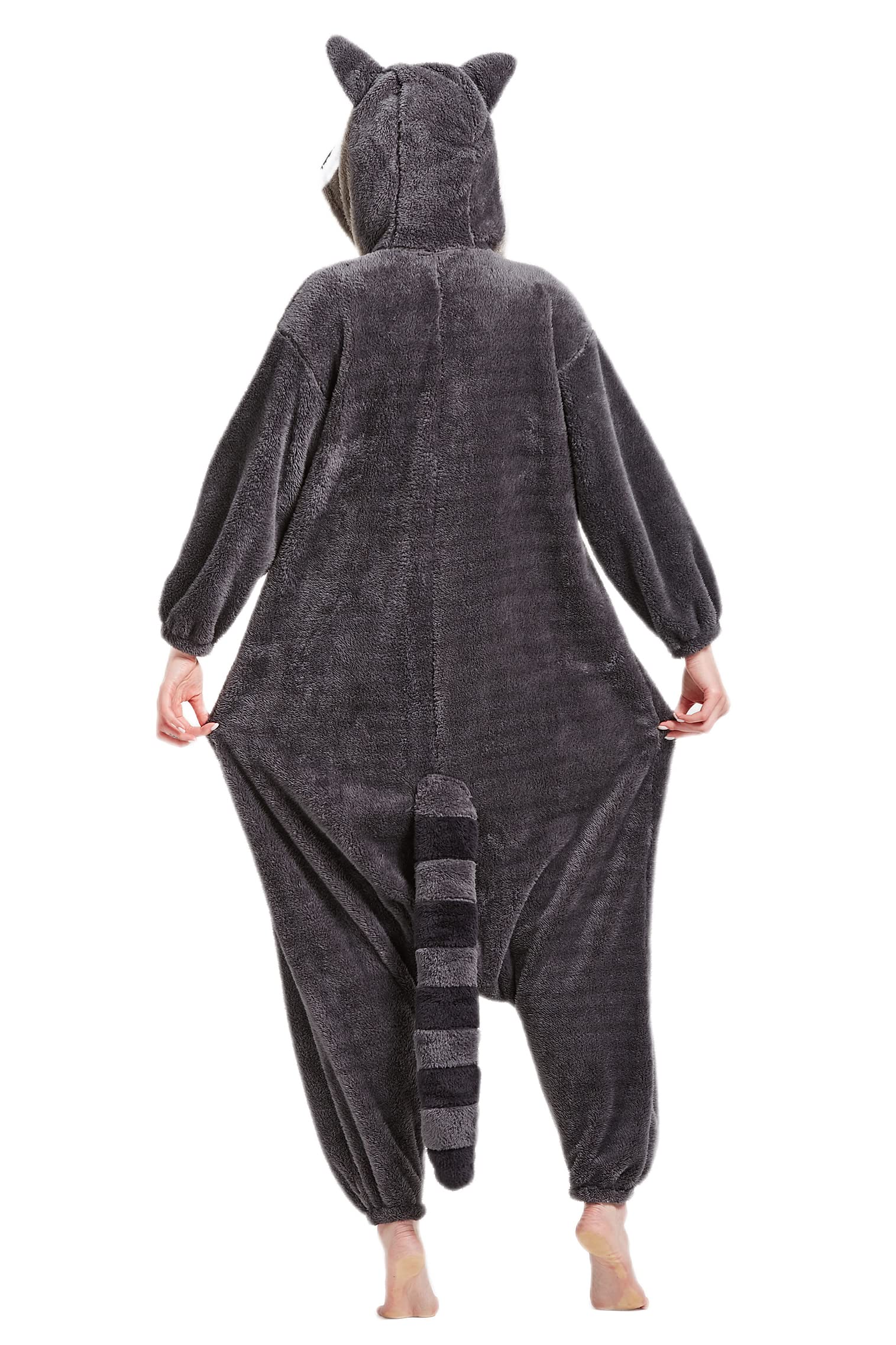 Mono de Animal Adulto,Pijama de Halloween para Disfraz de Cosplay de Animales para Hombres y Mujeres, Ropa de Dormir Unisex de Una Pieza para el Hogar