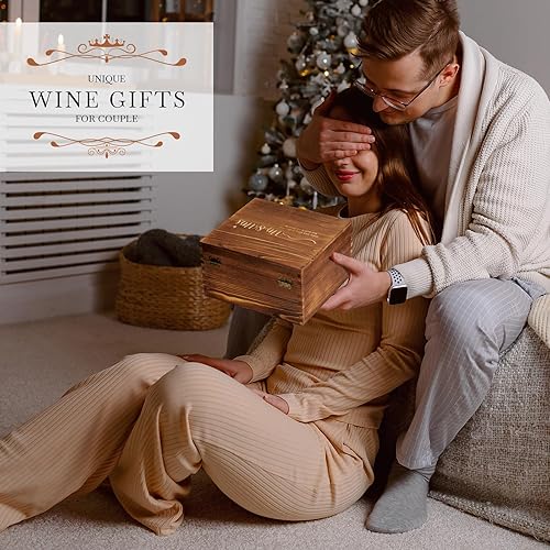 Miniatura 6 de AW BRIDAL Regalos románticos de boda, regalos de compromiso, regalos de despedida de soltera para el día de San Valentín para ella, vasos de vino,